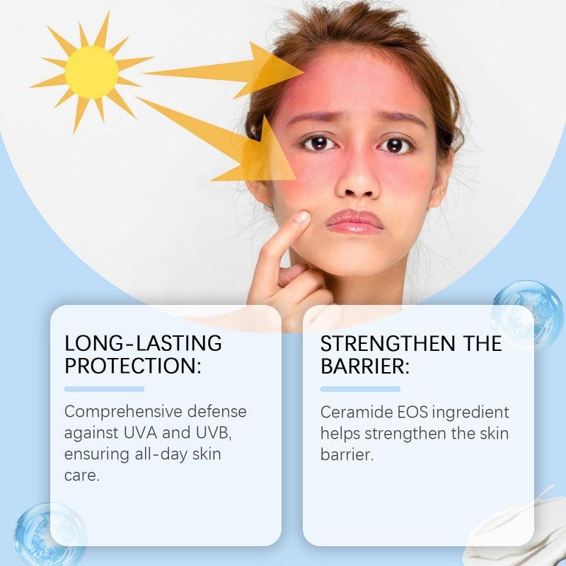Ceramide Protective Cream Summer Refreshing Moisturizing Protective Skin Repair.